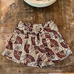 Ulla Johnson Paloma 100% Cotton High Waisted Shorts